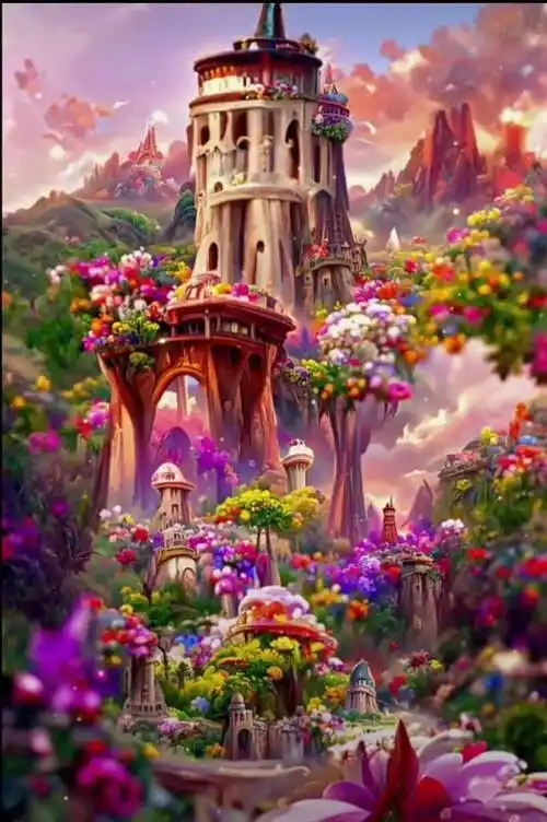 带你进入梦幻仙境,唯美 ai 画欣赏_综合_侵权_文章