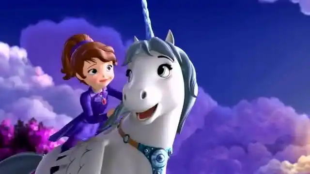 小公主苏菲亚:独角兽小天为恭喜公主,来一个360度大回环庆祝一下!