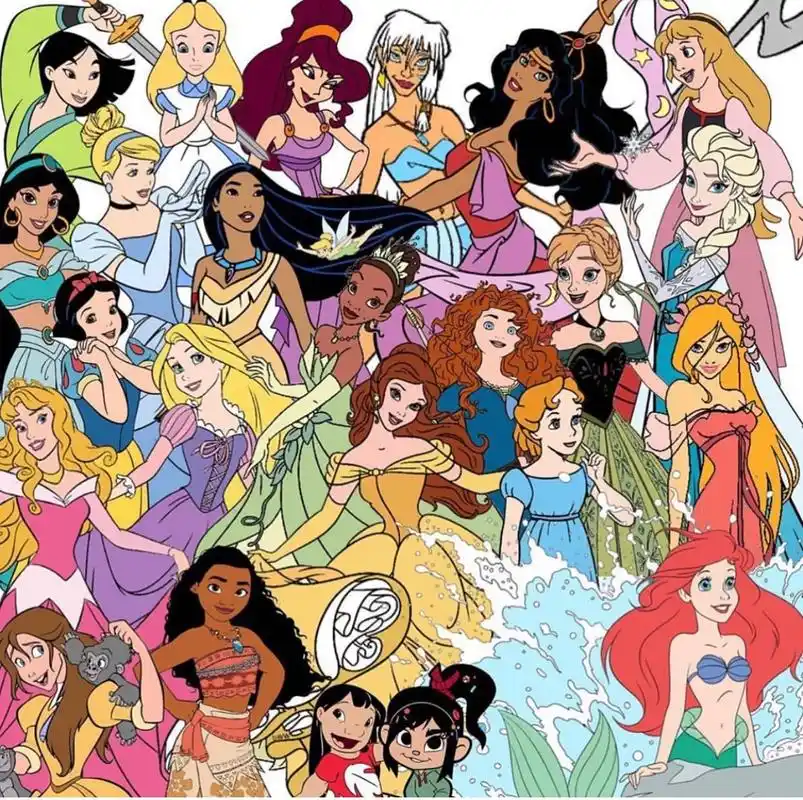 原创迪士尼公主也戴口罩:爱洛最安全,蒂安娜拿青蛙当口罩,真是猛人