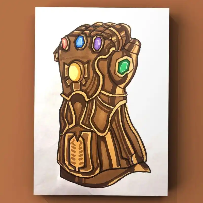 笔:适合9到13岁孩子 男孩子多数都想拥有一个灭霸手套,还在等什么～画