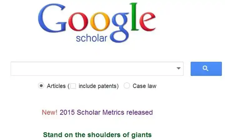 google学术指数2015版