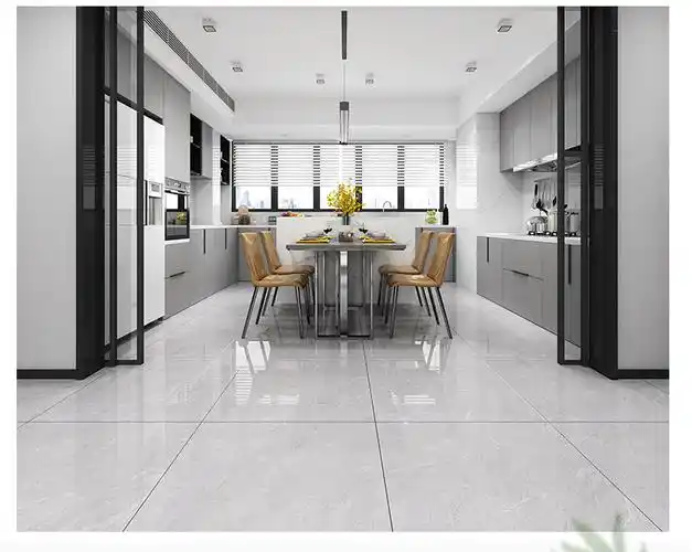 瓷砖地砖800x800客厅灰色钻石釉瓷抛砖简约现代耐磨地板砖fc8p16卡拉