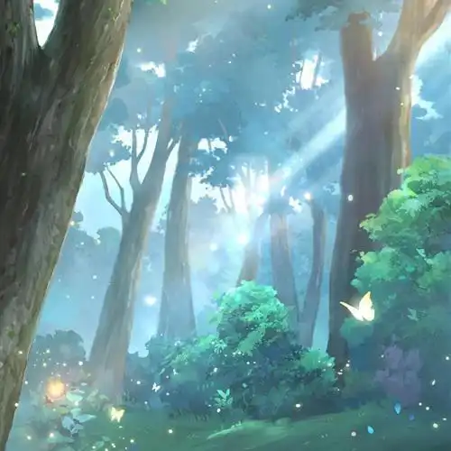 动漫风景头像 但愿不要错过这美丽的风景