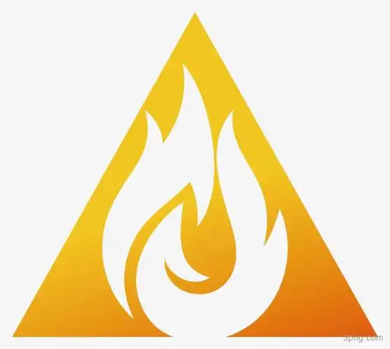 火热的火焰png素材透明免抠图片-其他元素