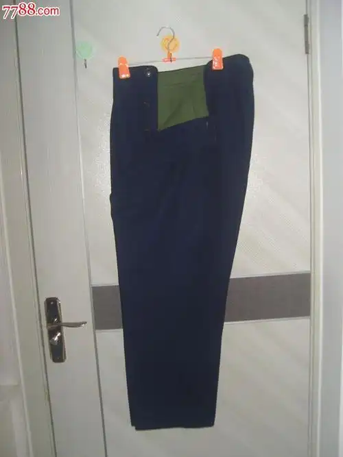 9新74式海军军官全布衬呢子裤,75年付3号,裤长105腰围96