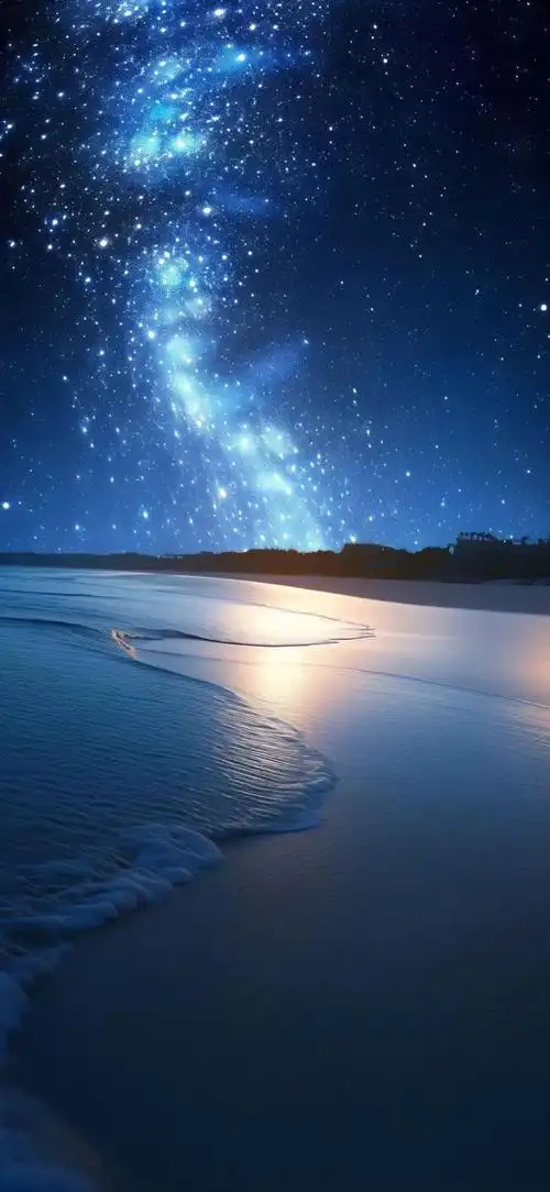 打开梦幻世界的大门.超级唯美星空壁纸合集