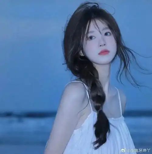 蓝色系女头##蓝色治愈系##小清新女生头像##女生头像