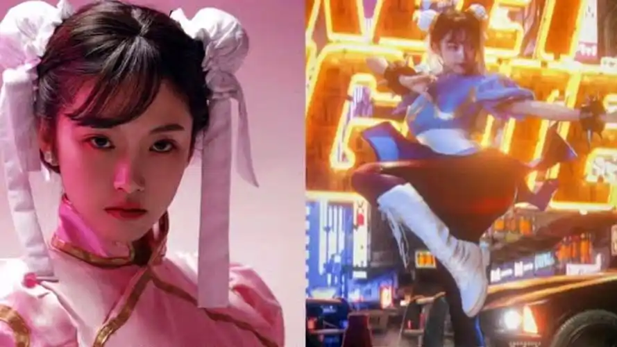 久违的纯欲风美女再出新作,半藏森林接腾讯广告cosplay春丽美爆了