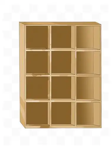 i>实 /i> i> i>木 /i> /i>的家具柜子插画