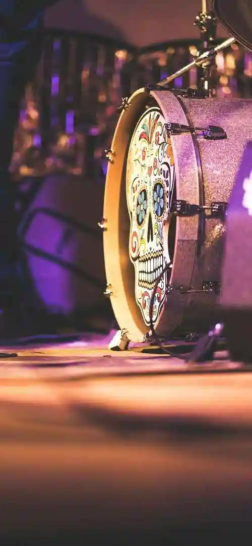 音乐乐器架子鼓手机壁纸