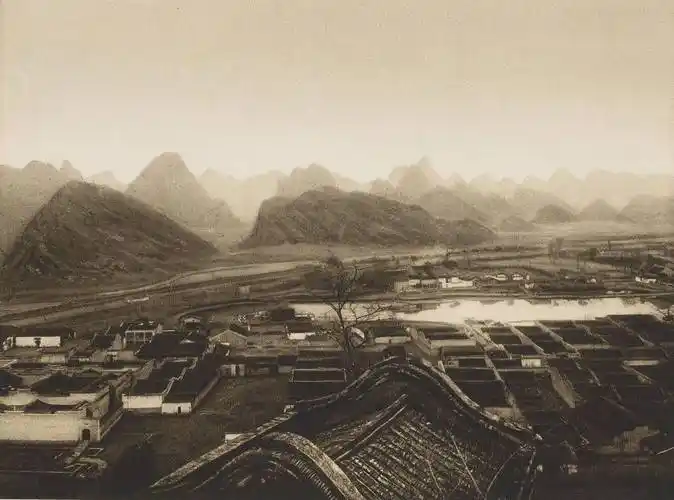 柏石曼清末中国行231908年的桂林老照片
