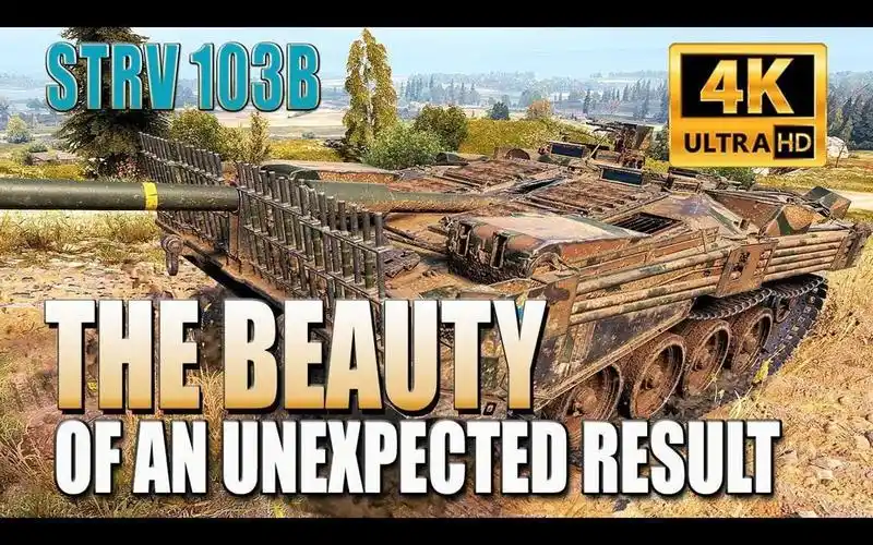 【4k】坦克世界 / strv 103b :战争艺术