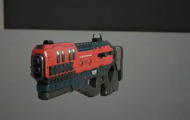 sf_assault_riffle , kamil boruc : sci-fi assault rifle, with