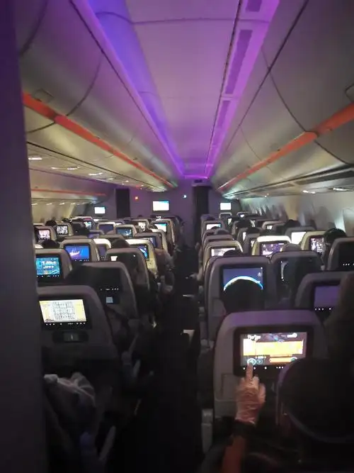 卡塔尔航空的经济舱