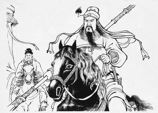 美术书影:《千里走单骑》定样图选页赏析