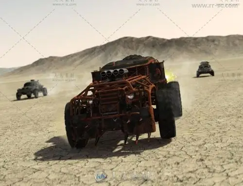 末日强大的僵尸装甲车3d模型合辑