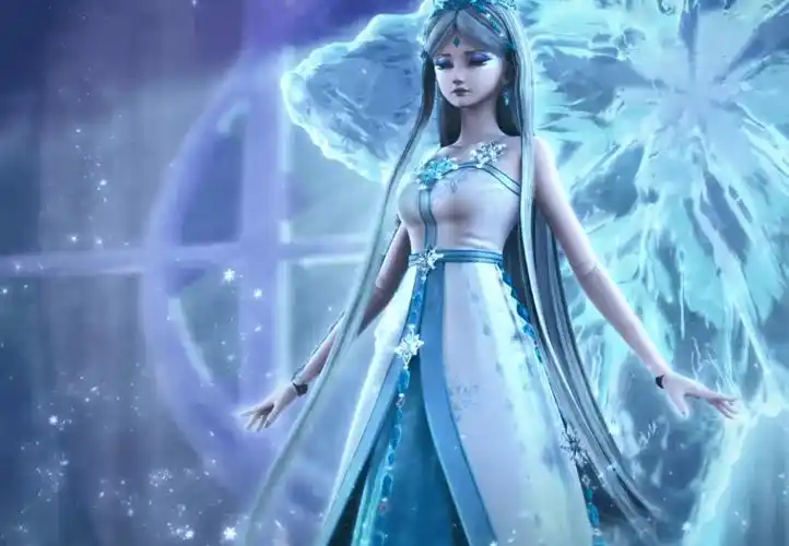 叶罗丽:薇化之后的王默发量惊人,长发及腰,没几个仙子能比得上_公主