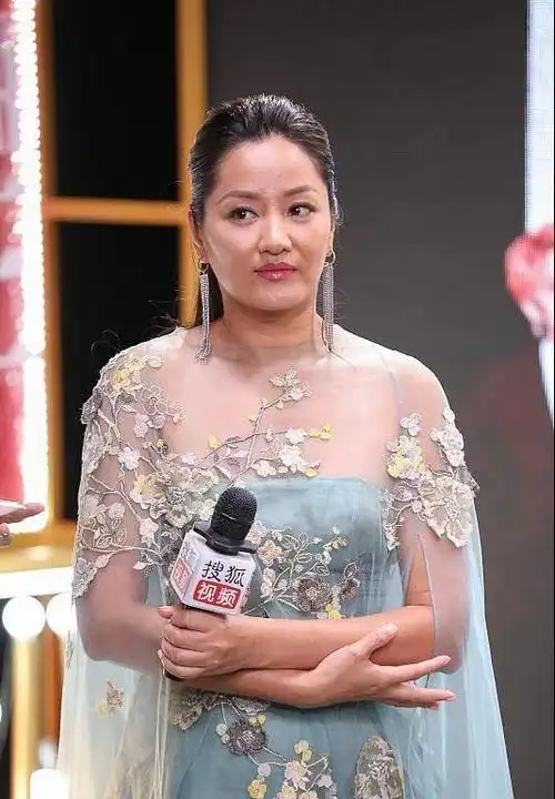 瞿颖怎么老成这样穿仙女裙暴露满肚子赘肉满脸坑洼颈纹抢镜