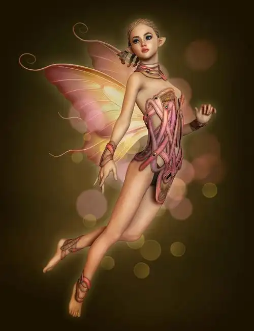 创意唯美精灵美女写真高清图片