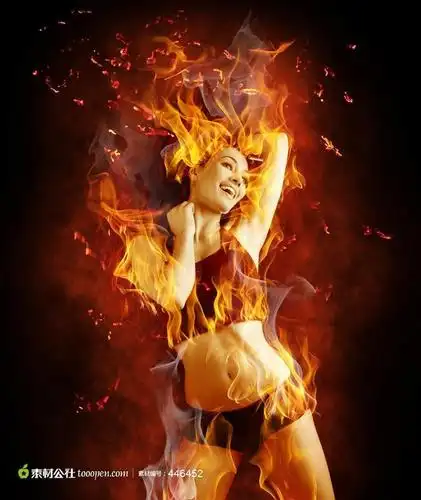 性感似火美女写真图片素材,性感女模特火星图片