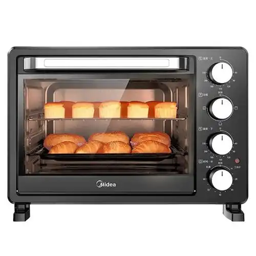 美的电烤箱家用烘焙小型烤箱多功能全自动蛋糕大容量正品25l迷你