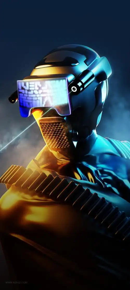 动漫科技感炫酷男生图片