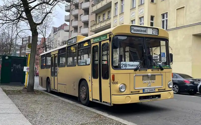 柏林公交218路 man sl 200