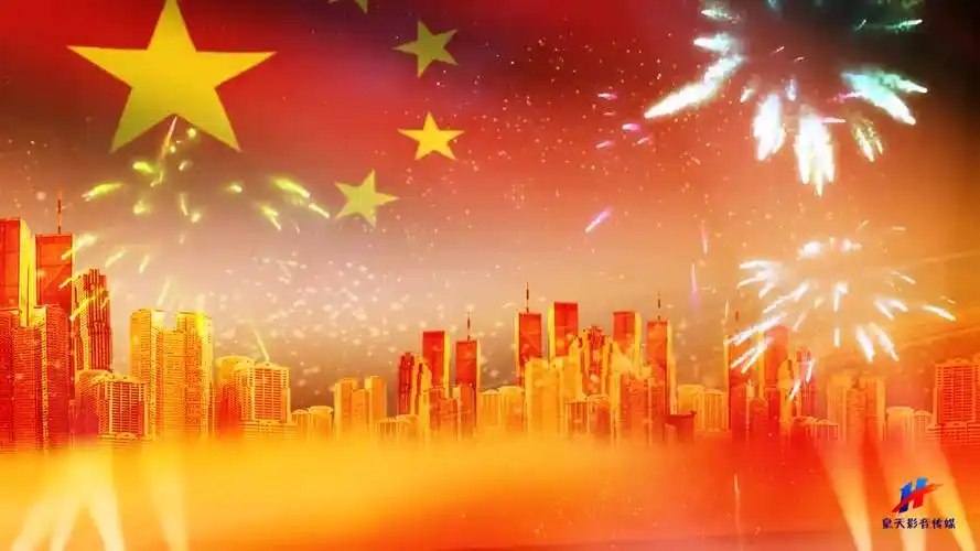 不忘初心 爱国红歌演唱舞蹈 led背景大屏幕高清视频背景素材 韩磊