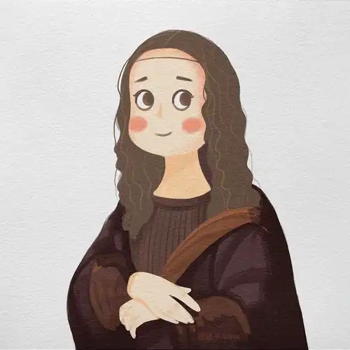 世界名画转q版|插画|艺术插画|酱崽子alina - 原创作品 - 站酷 (zcool