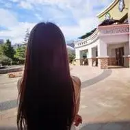 伤感女生背影微信头像图片