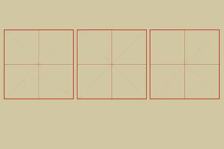 字帖风格(无字)