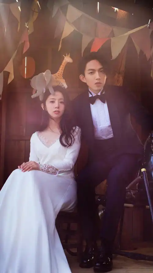 林宥嘉丁文琪婚纱照