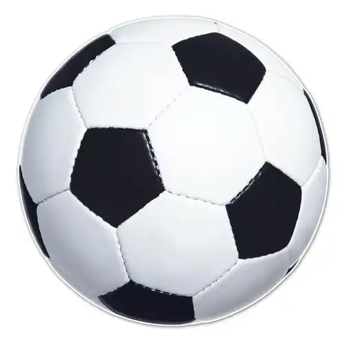 beistle 53051sb4 soccer ball wall cling, 25-inch