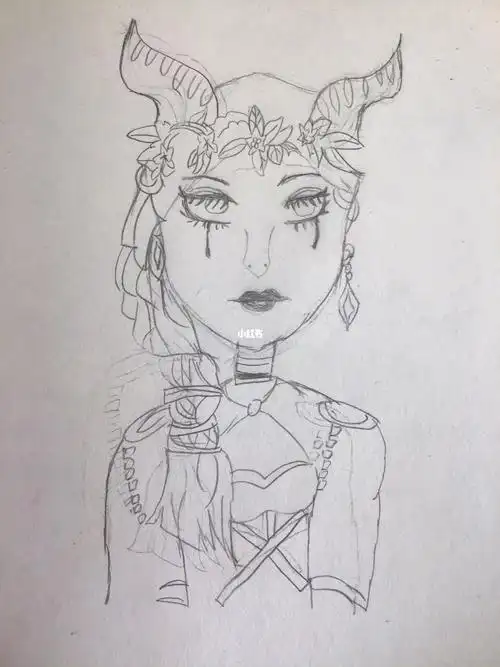 第五人格祭司绘画