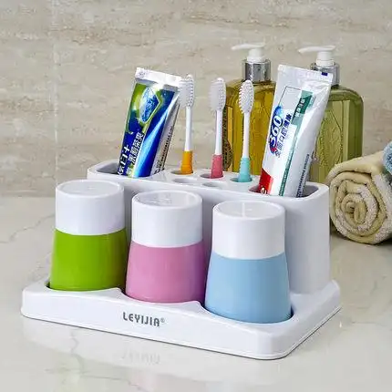 创意居家居懒人生活日常卫生间用具家庭用小东西日用品百货牙刷架_7折