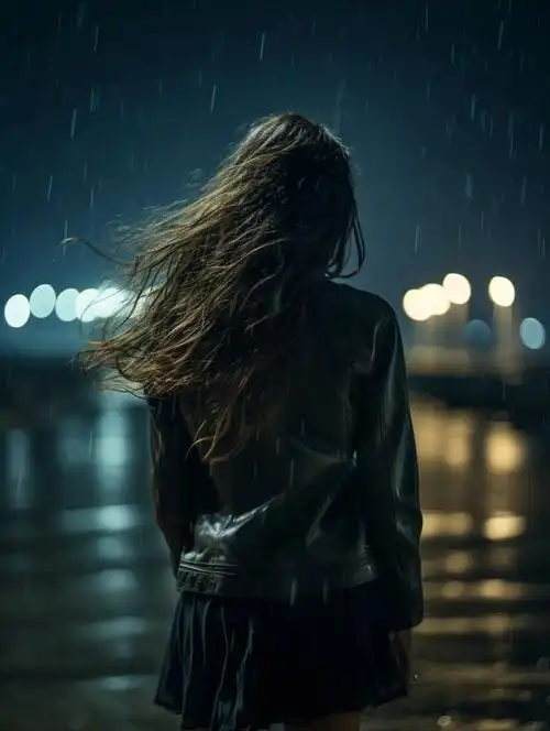 伤感 夜景情绪 人像 背影 .@小叶子爱学习的动态