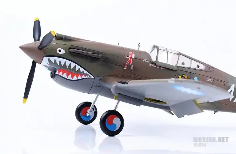 【威骏 fb4009】新品:1/48 寇蒂斯霍克81a-2战斗机飞虎队(精装特别