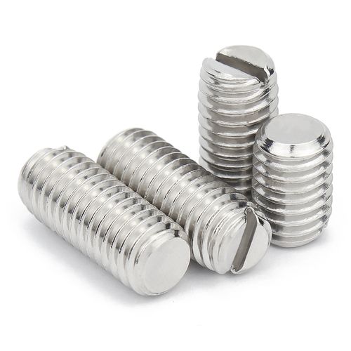 m16m2m25m3m4m5m6m8m10不锈钢一字平端紧定螺钉机米开槽无头螺钉