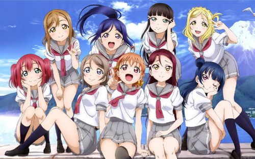 织情lovelivesunshine水团aqours短袖校服水手cosplay女装cosplay女装