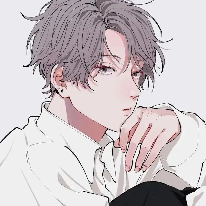 97男生文艺忧郁动漫头像