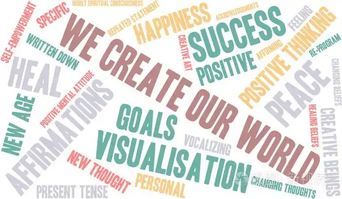 我们创造了世界文字云