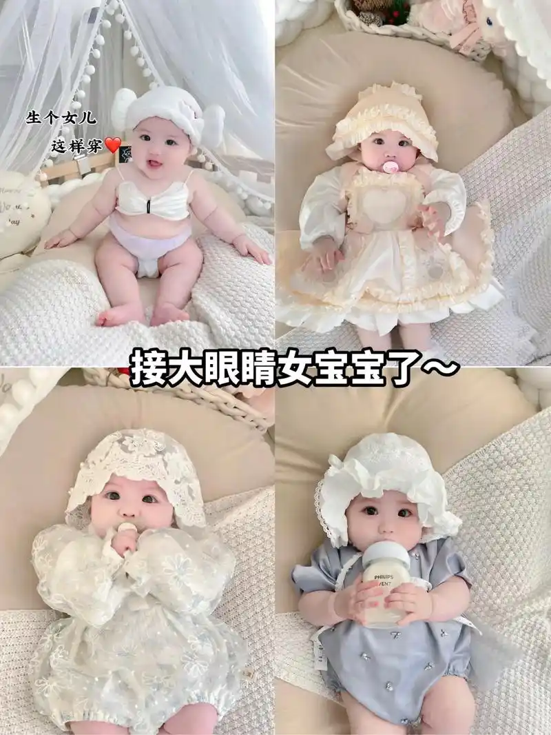 接大眼睛女宝宝喽