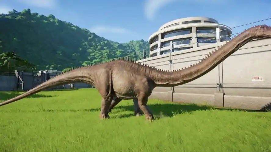 梁龙是恐龙世界中体长冠军,体型庞大脖颈最长,还是草食性恐龙