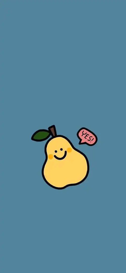 沙雕可爱水果壁纸