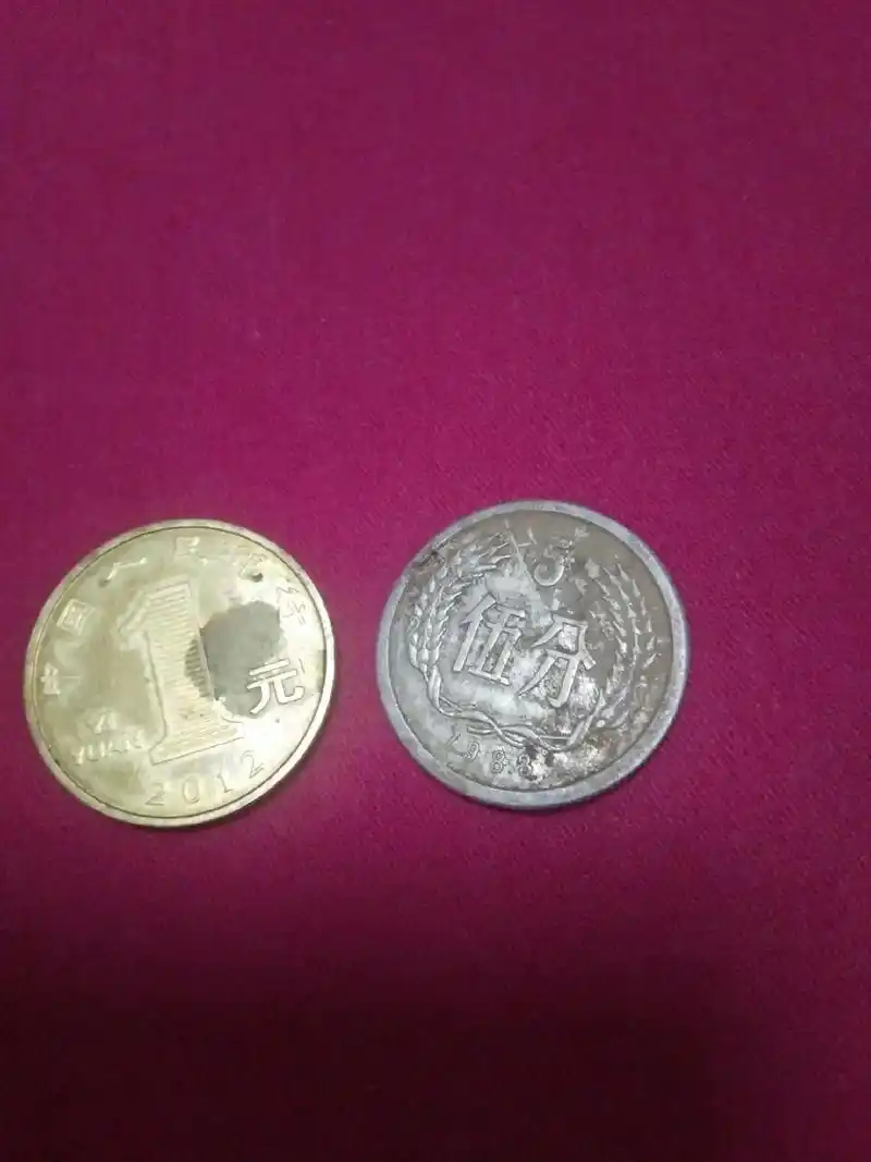 2012年,黄金一元硬币 - 抖音