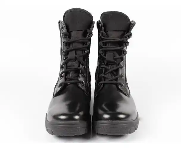 07a作战靴军靴高帮战术靴真皮军靴真皮高帮户外战术作训靴