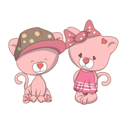 小猫咪手绘图片大全