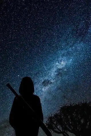 盗墓笔记 张起灵 小哥 星空 亲.莫要忘了点赞.