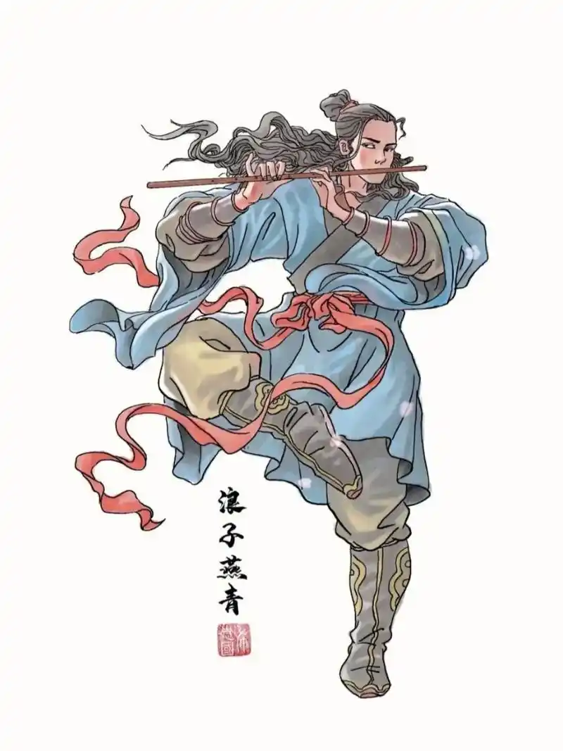 知晚月心 天巧星浪子燕青 浪子 青 難的多才多 身 享百伶 - 抖音