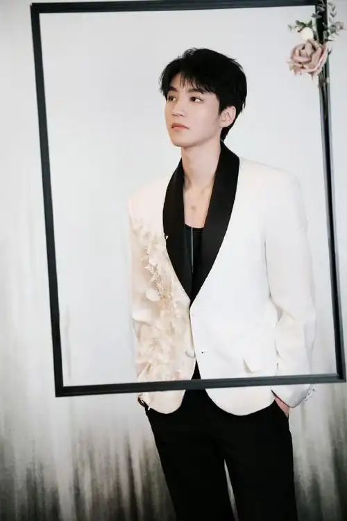 王俊凯特别定制西装